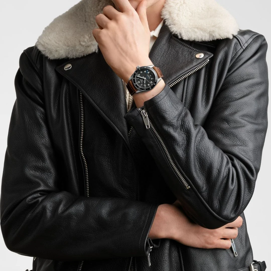 Longines Spirit Zulu Time rannekello L38124532 - Image 4