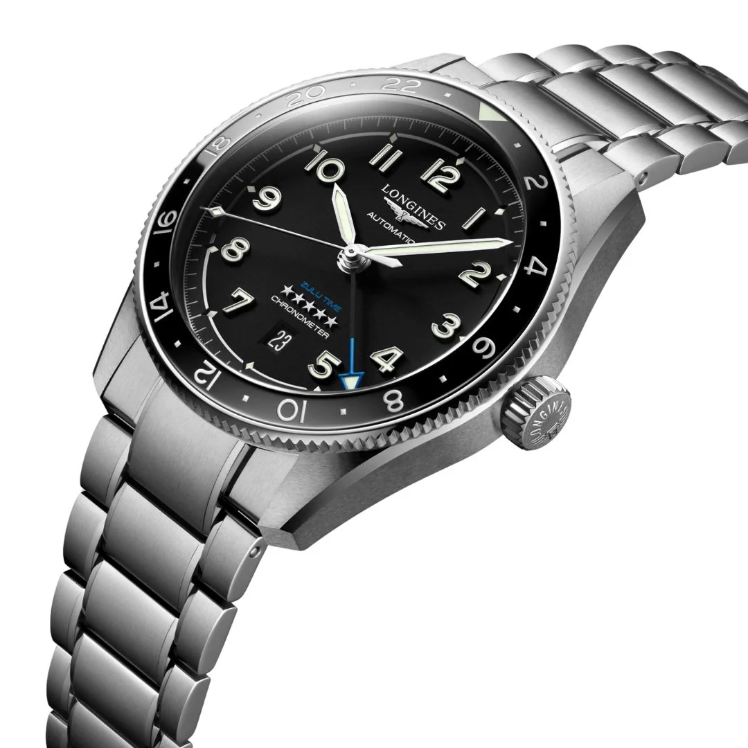 Longines Spirit Zulu Time rannekello L38124536 - Image 2