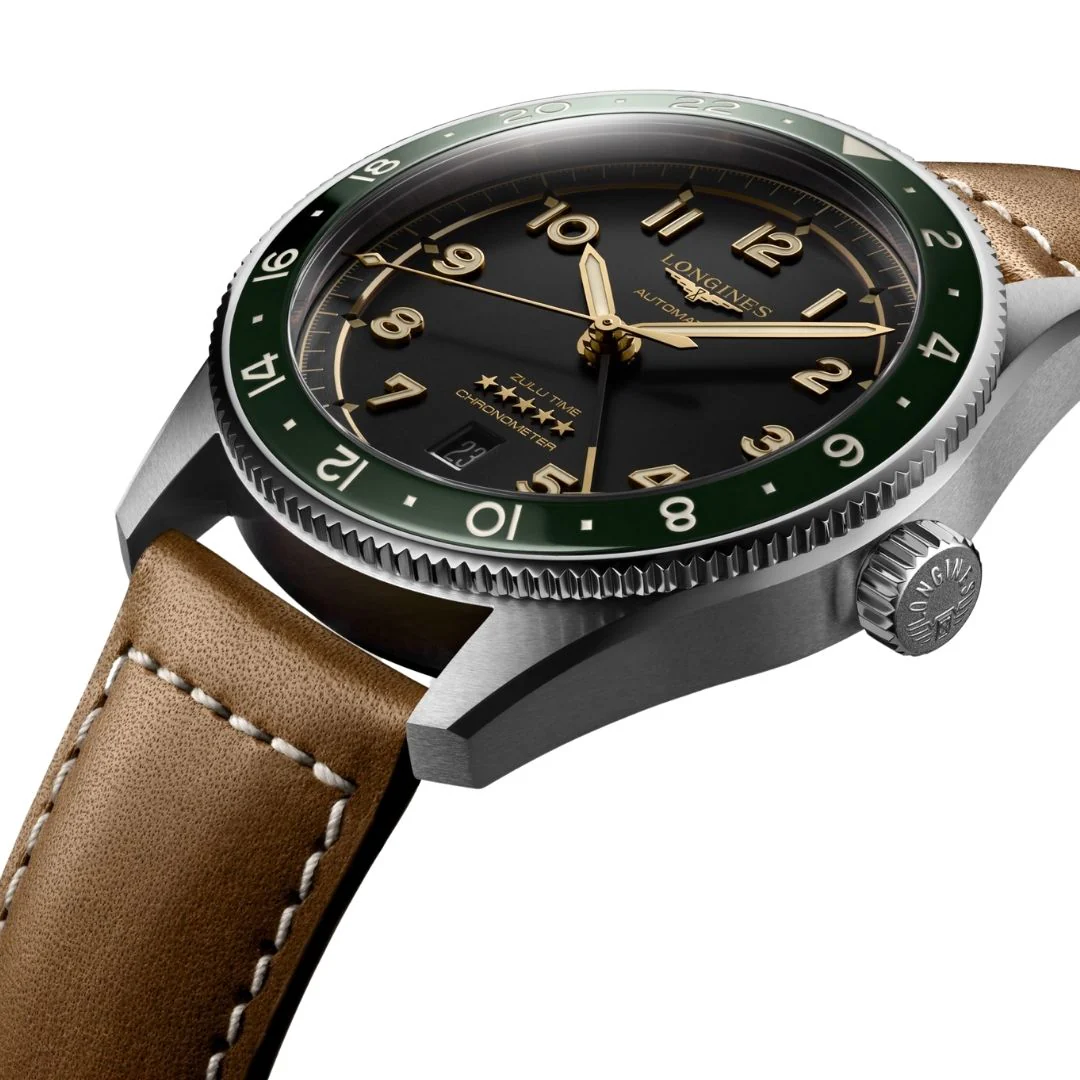 Longines Spirit Zulu Time rannekello L38124632 - Image 2