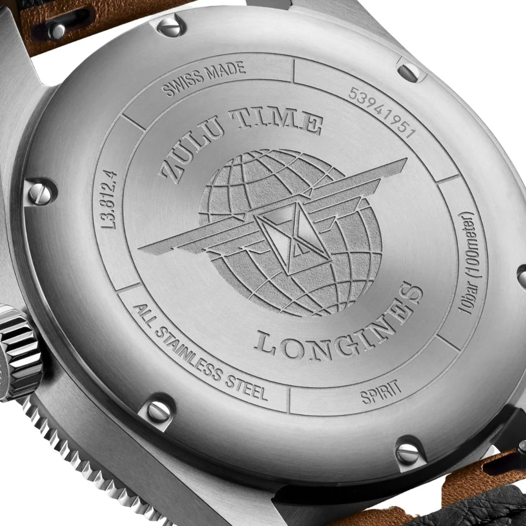 Longines Spirit Zulu Time rannekello L38124632 - Image 4