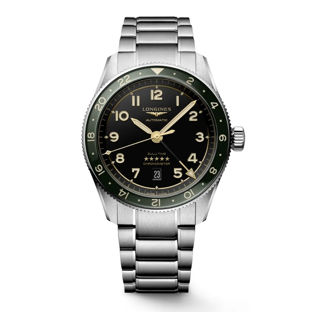 Longines Spirit Zulu Time rannekello L38124636