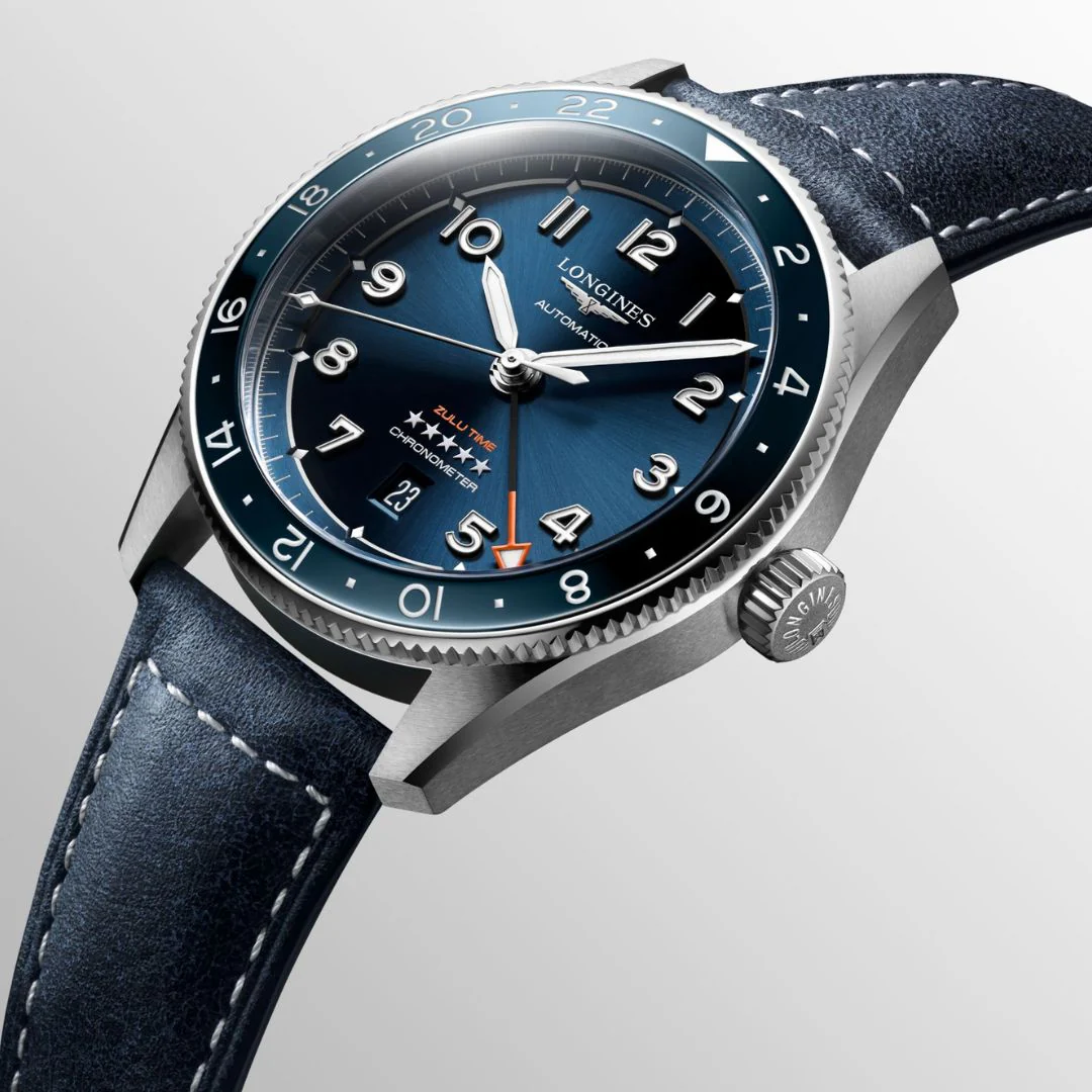 Longines Spirit Zulu Time rannekello L38124932 - Image 2