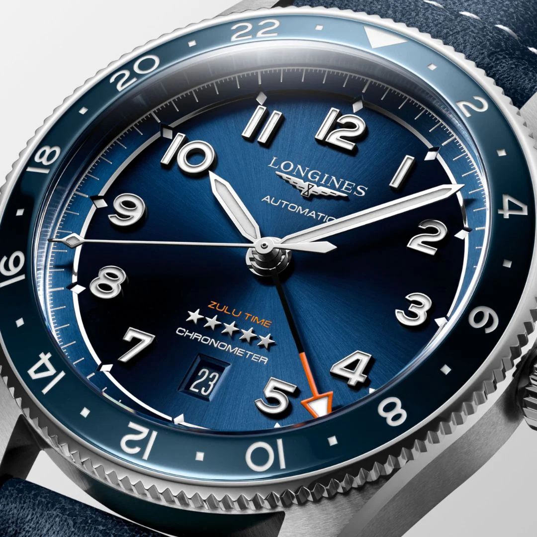 Longines Spirit Zulu Time rannekello L38124932 - Image 4