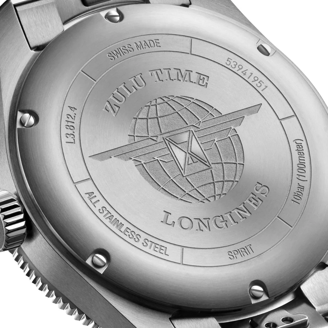 Longines Spirit Zulu Time rannekello L38124936 - Image 4