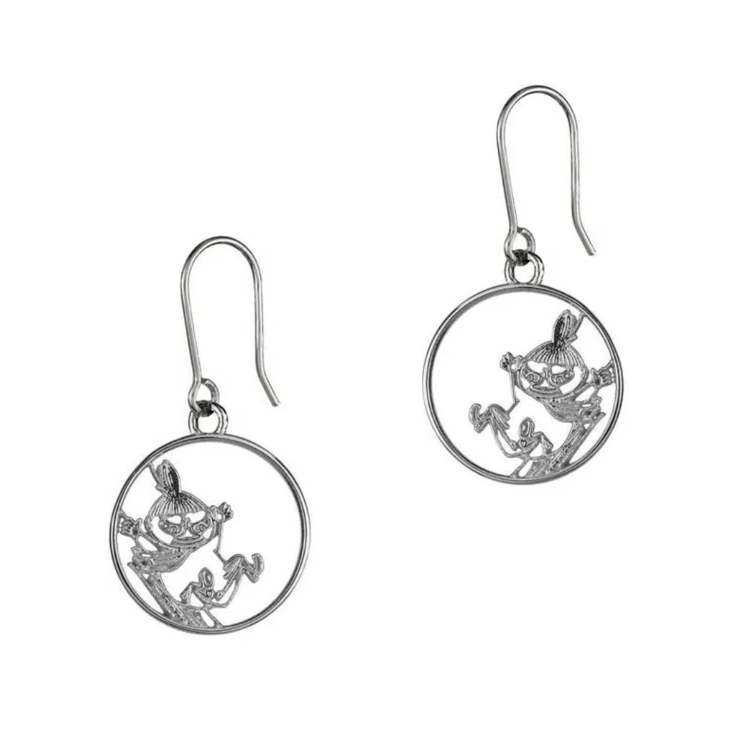 Lumoava x Moomin, Seikkailu korvakorut, hopeaa