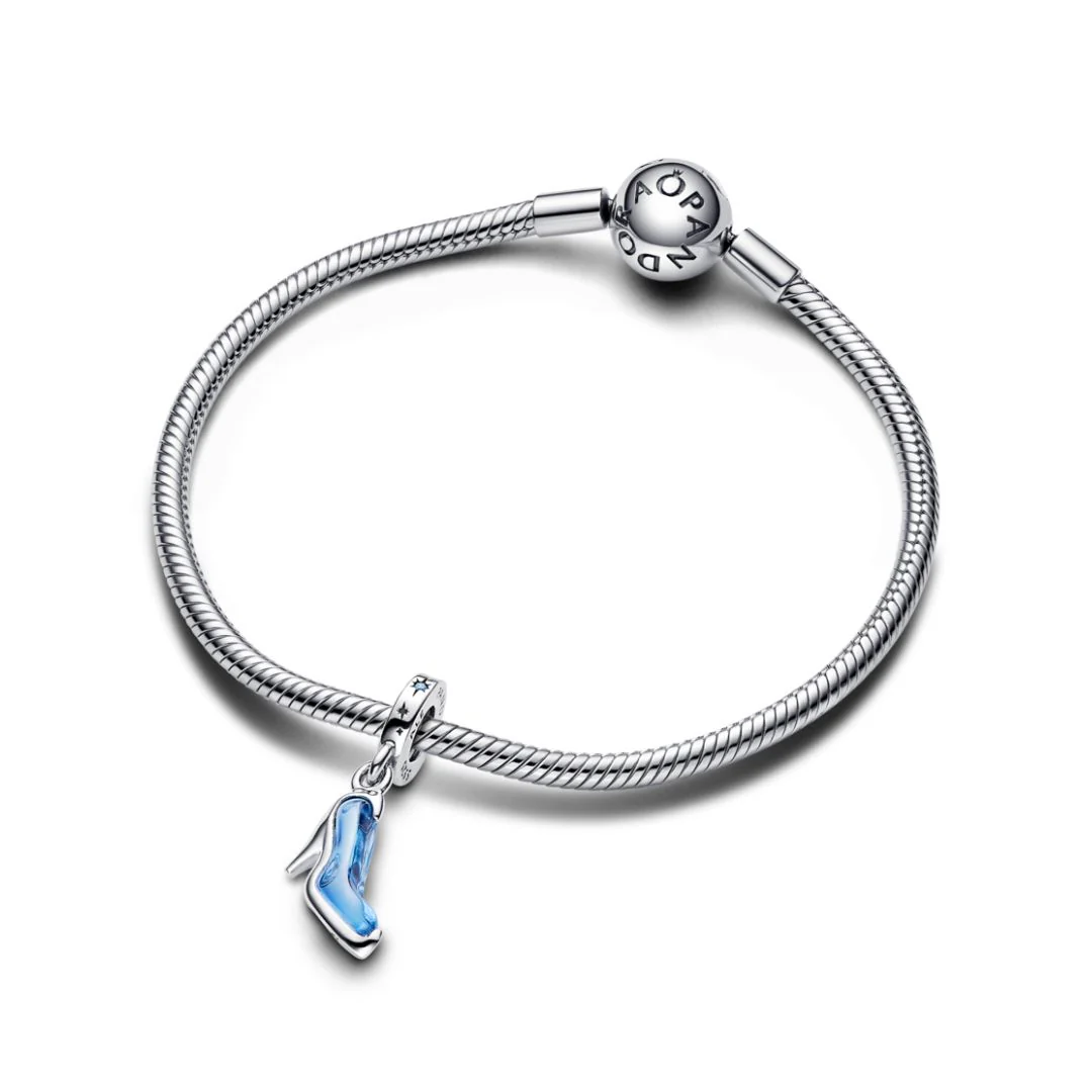 Pandora Disney Cinderella's Glass Slipper hela, hopea, 793071C01 - Image 3