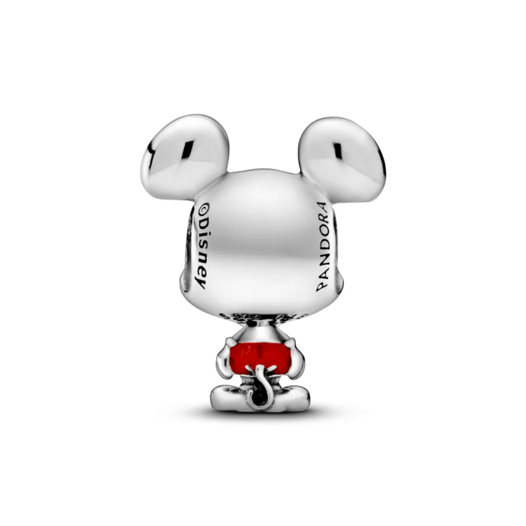 Pandora Disney Mickey Mouse Red Trousers, hopea, 798905C01 - Image 2