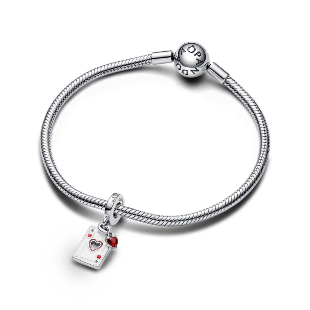 Pandora Disney Villains Queen of Hearts Double hela, hopea, 793420C01 - Image 3