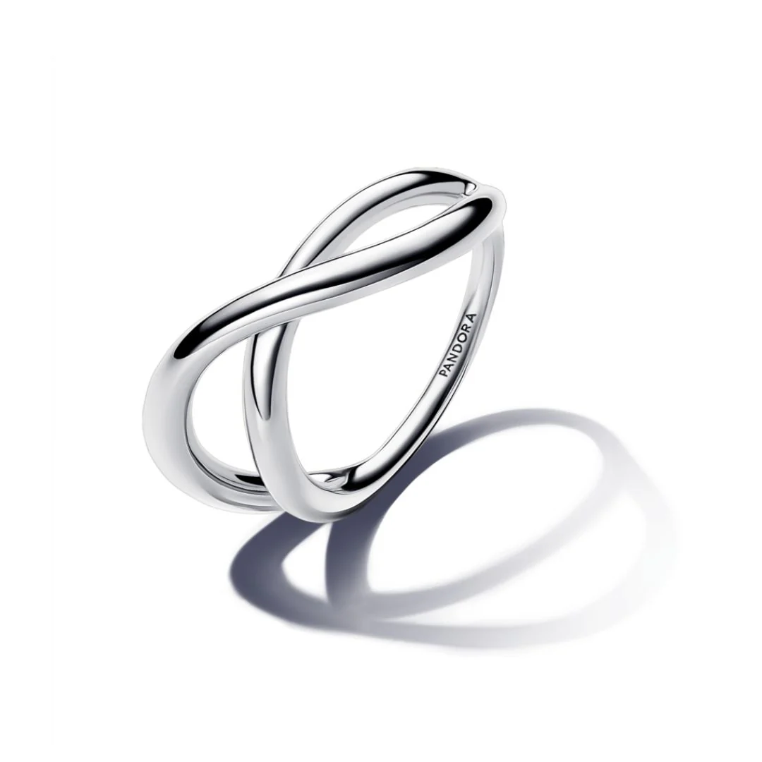 Pandora Essence Organically Shaped Infinity sormus, hopea, 193318C00