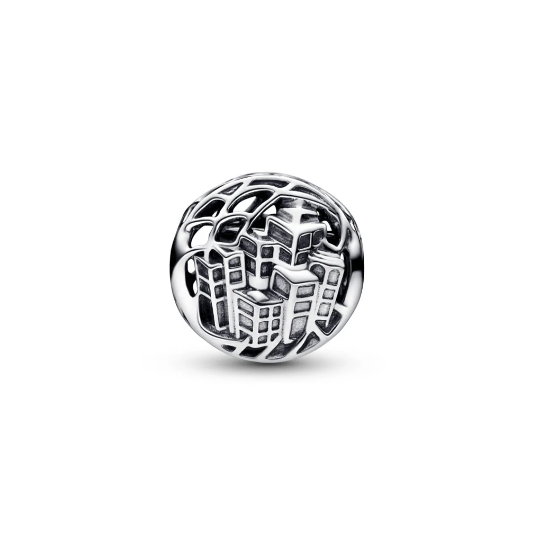 Pandora Marvel Spider-Man Soaring City hela, hopea, 792350C01 - Image 5