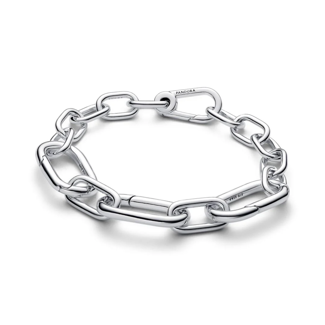 Pandora ME Bold Link Chain rannekoru, hopea, 593854C00