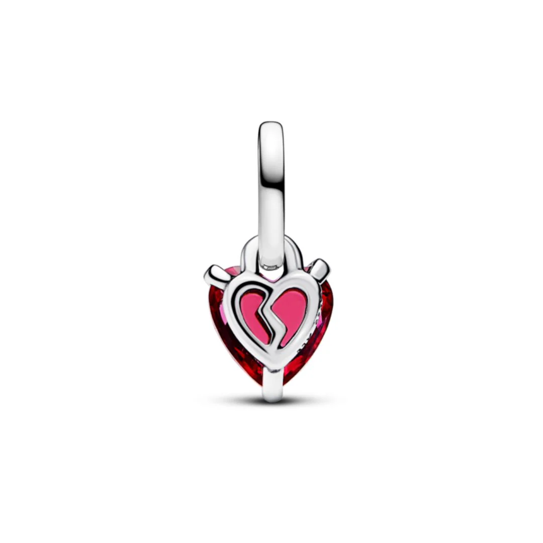 Pandora ME Broken Heart Mini hela, hopea, 793450C01 - Image 2