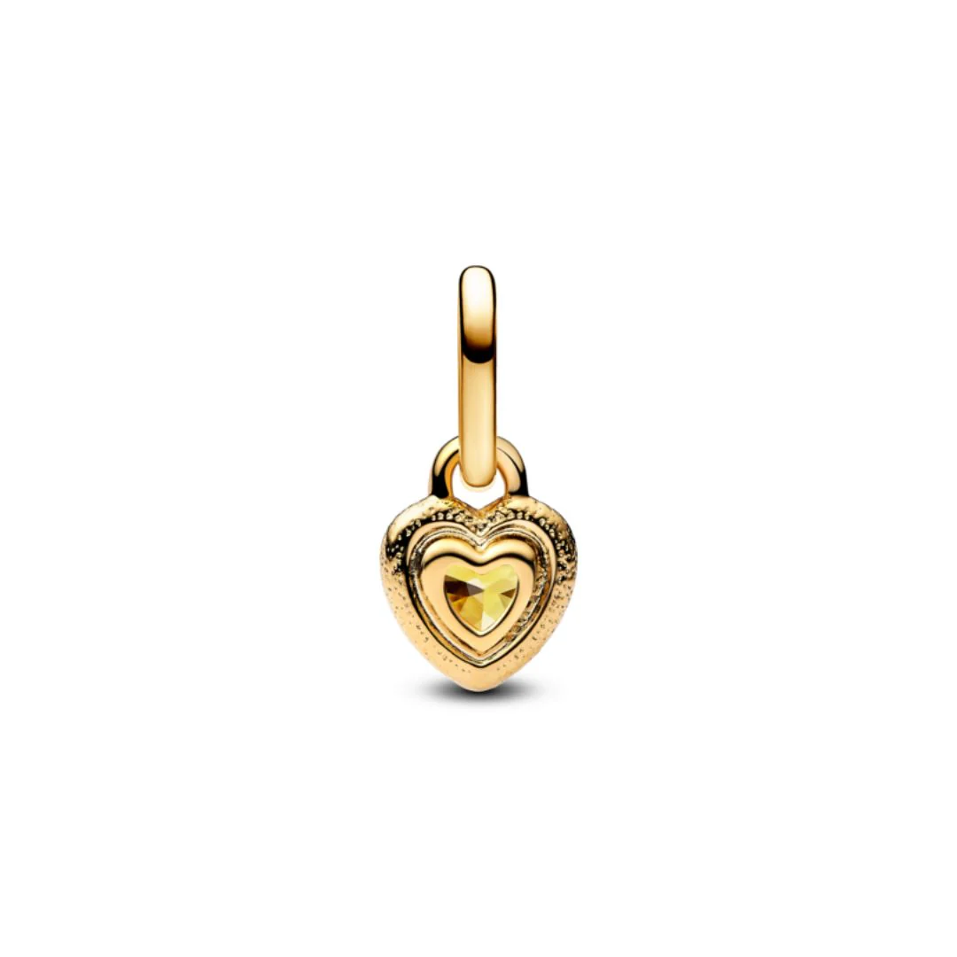 Pandora ME Heart Mini hela, hopea, 763862C01 - Image 2