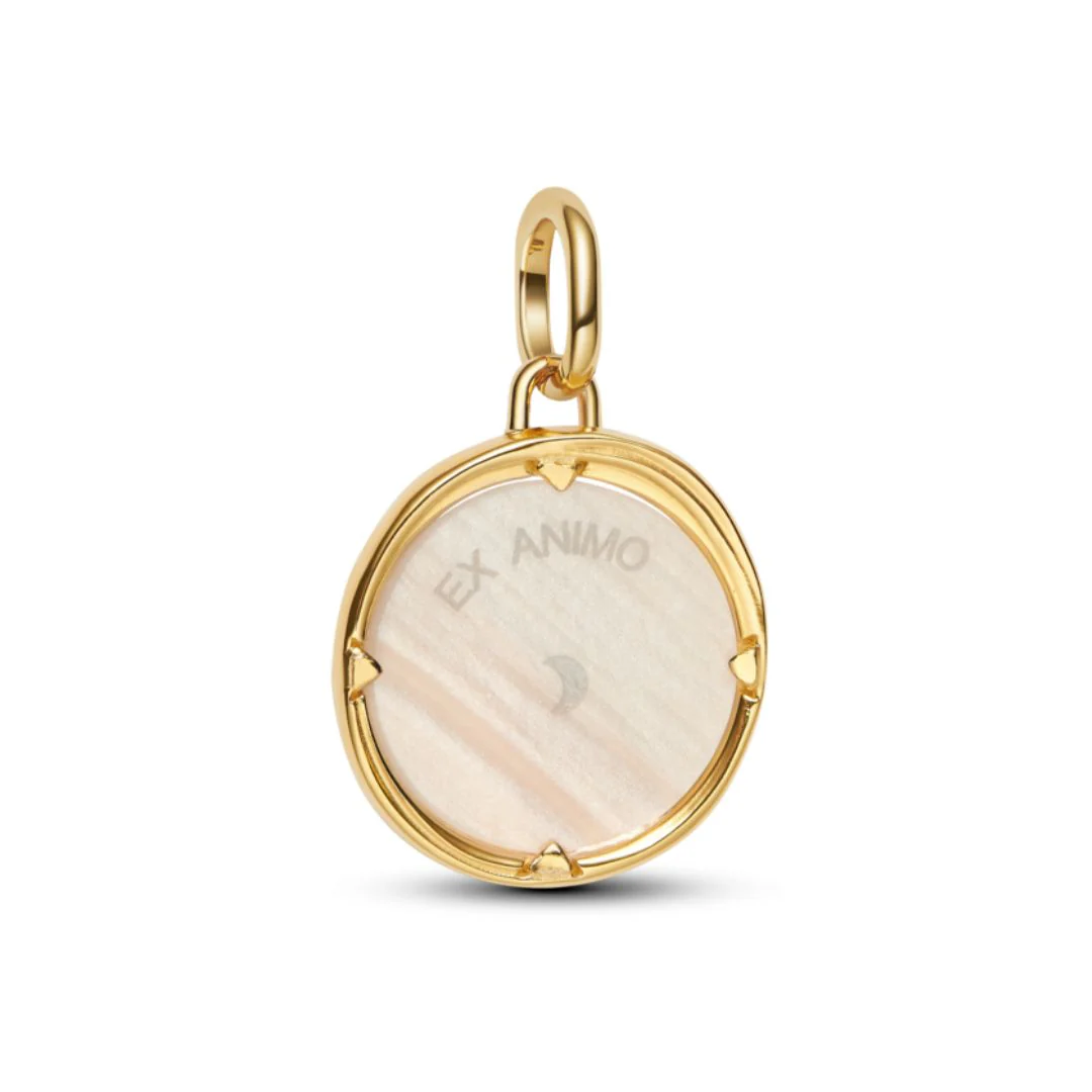 Pandora ME Pegasus Medallion hela, keltakullattu, 764090C01 - Image 2