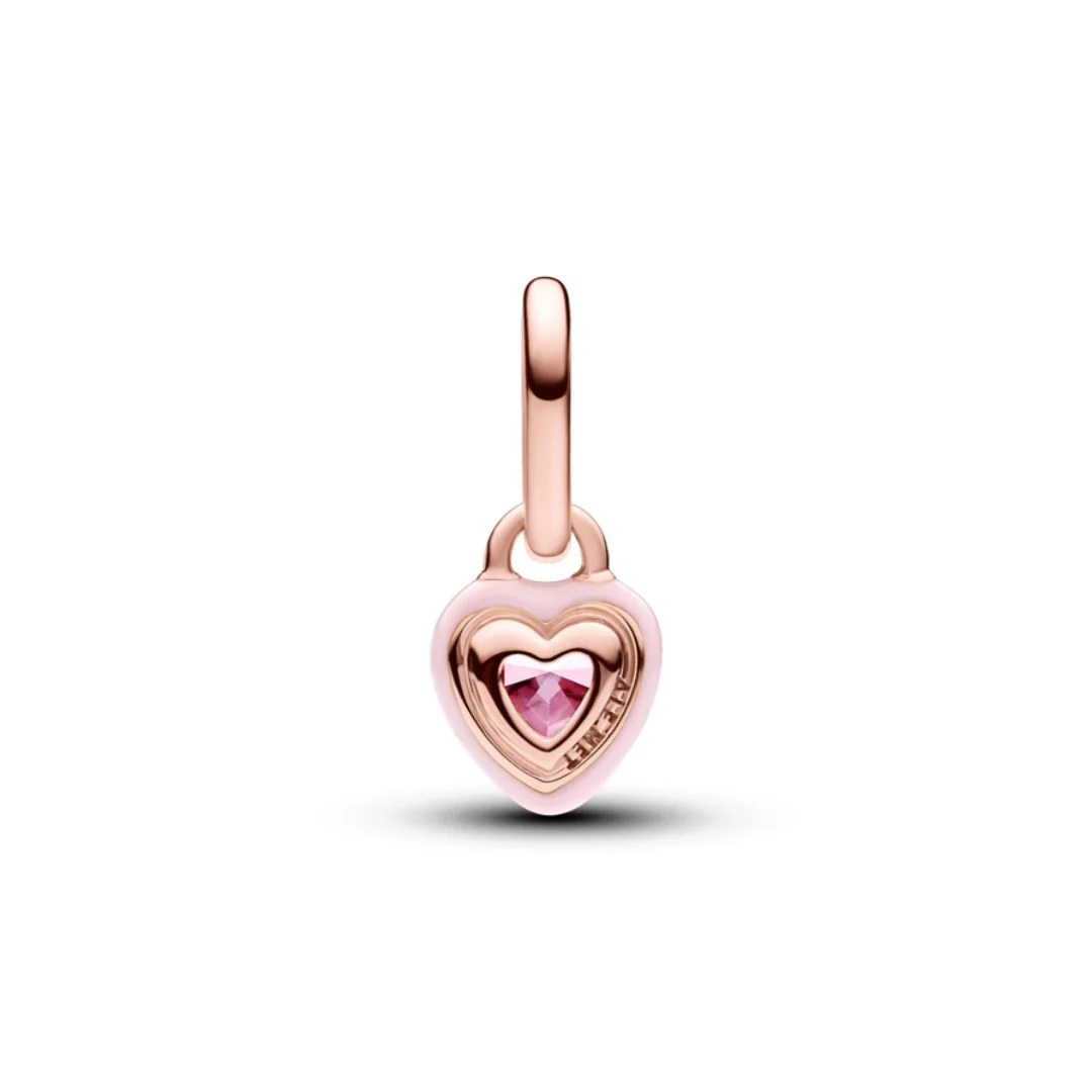 Pandora ME Pink Chakra Heart Mini hela, ruusukullattu, 783042C01 - Image 2