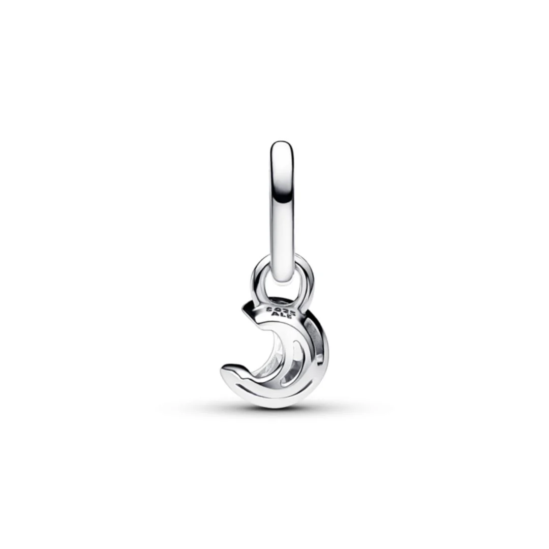 Pandora ME Sparkling Moon Mini hela, hopea, 793364C01 - Image 2