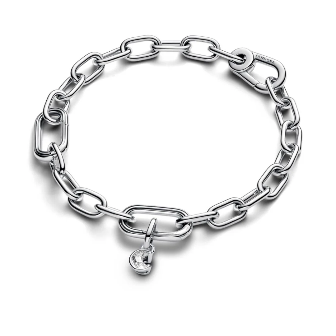 Pandora ME Sparkling Moon Mini hela, hopea, 793364C01 - Image 3