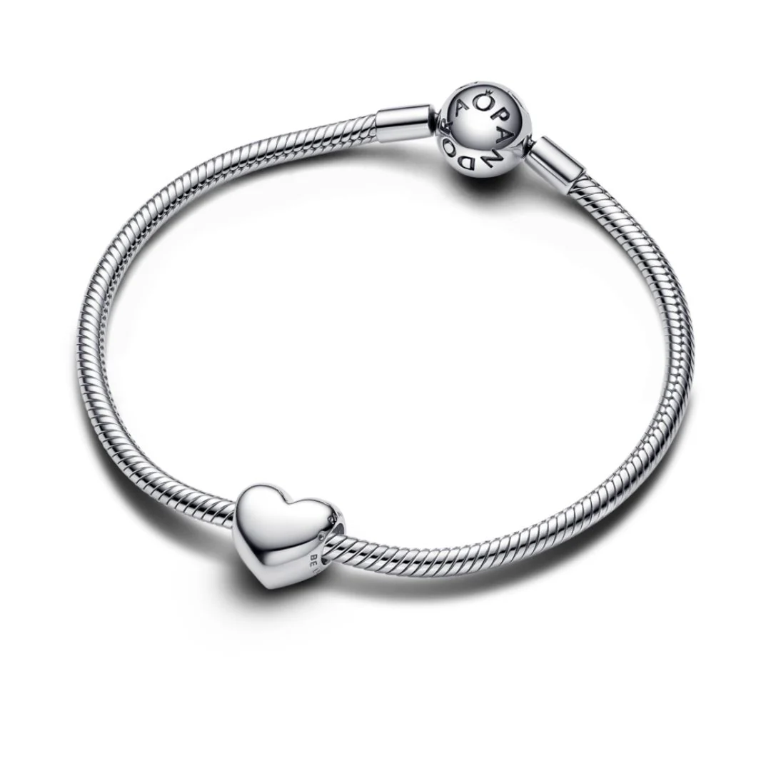 Pandora Moments Be Love Engravable Heart hela, hopea, 793439C00 - Image 2