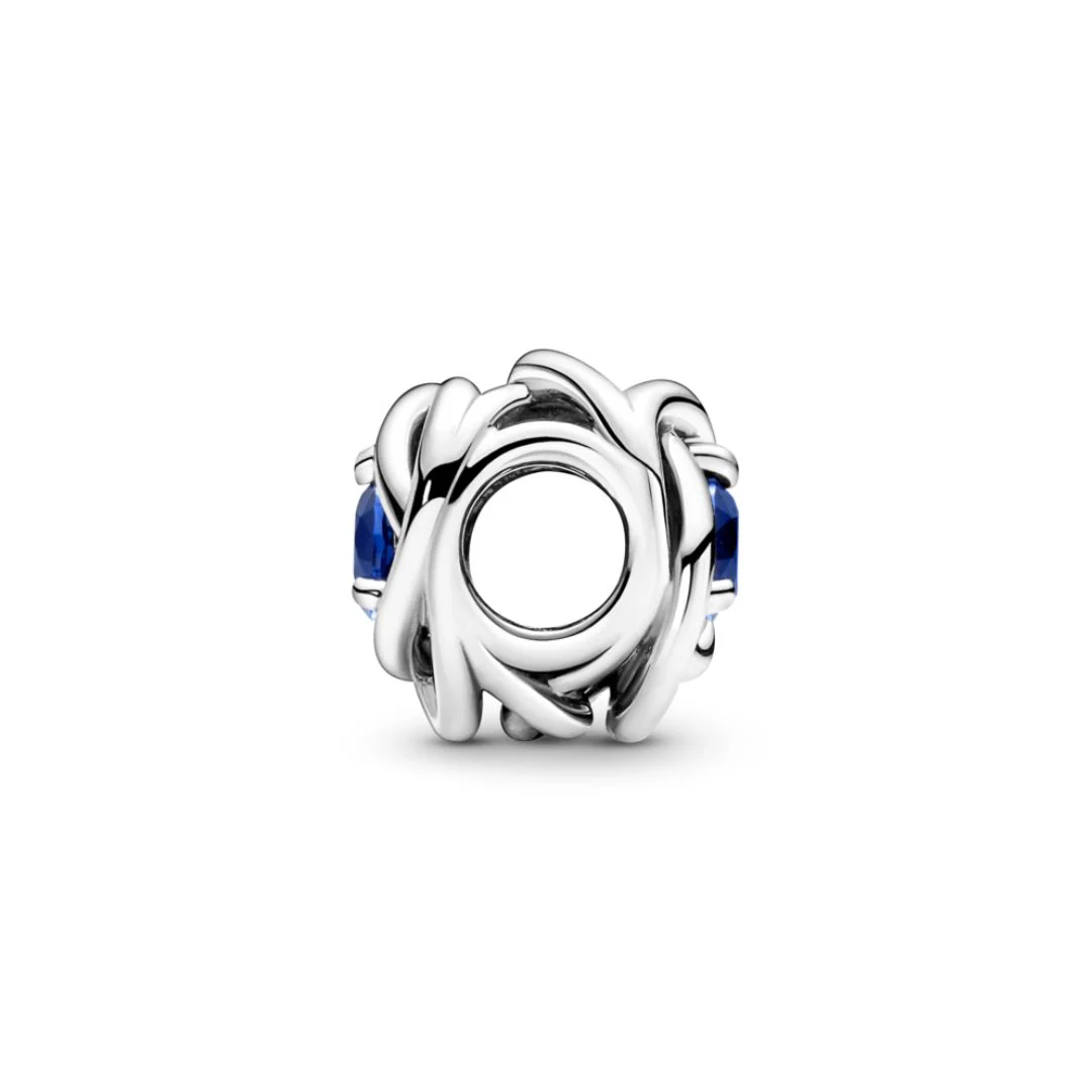 Pandora Moments Blue Eternity Circle hela, hopea, 790065C07 - Image 2