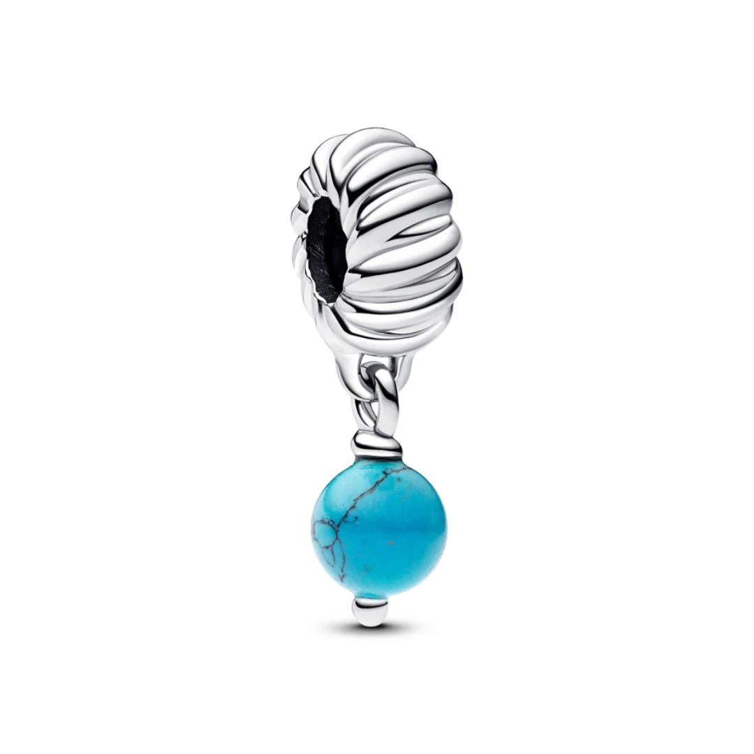 Pandora Moments Turquoise-coloured hela, hopea, 793901C01