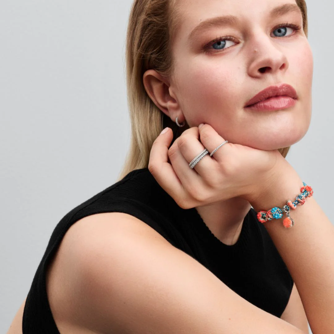 Pandora Moments Coral Ocean hela, hopea, 793897C01 - Image 3