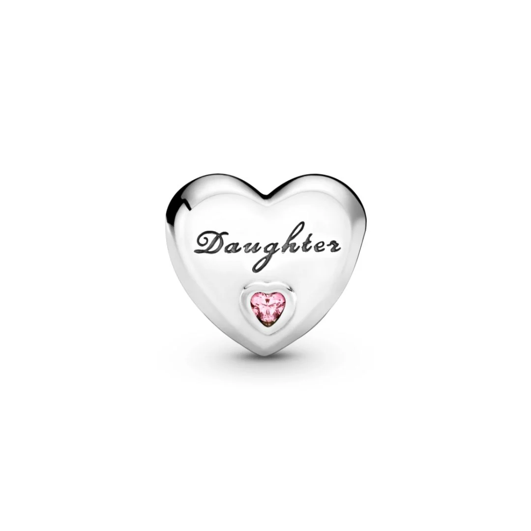 Pandora Moments Daughter Love hela, hopea, 791726PCZ - Image 2