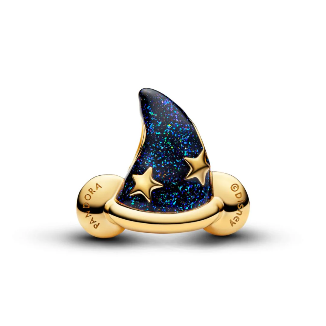 Pandora Moments Disney Mickey Mouse Sorcerer's Hat hela, keltakullattu, 764207C01 - Image 5
