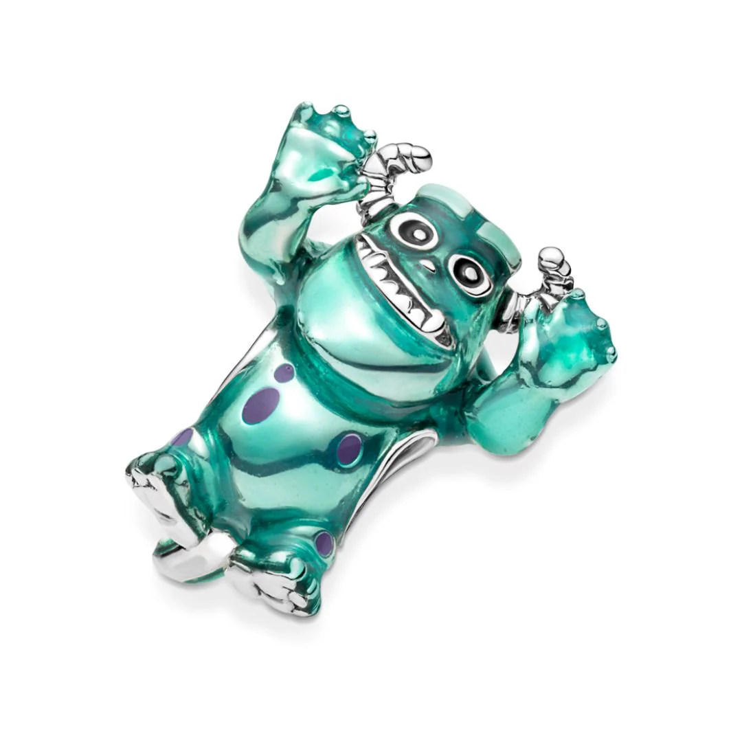 Pandora Moments Disney Pixar Sulley hela, hopea, 792031C01 - Image 3
