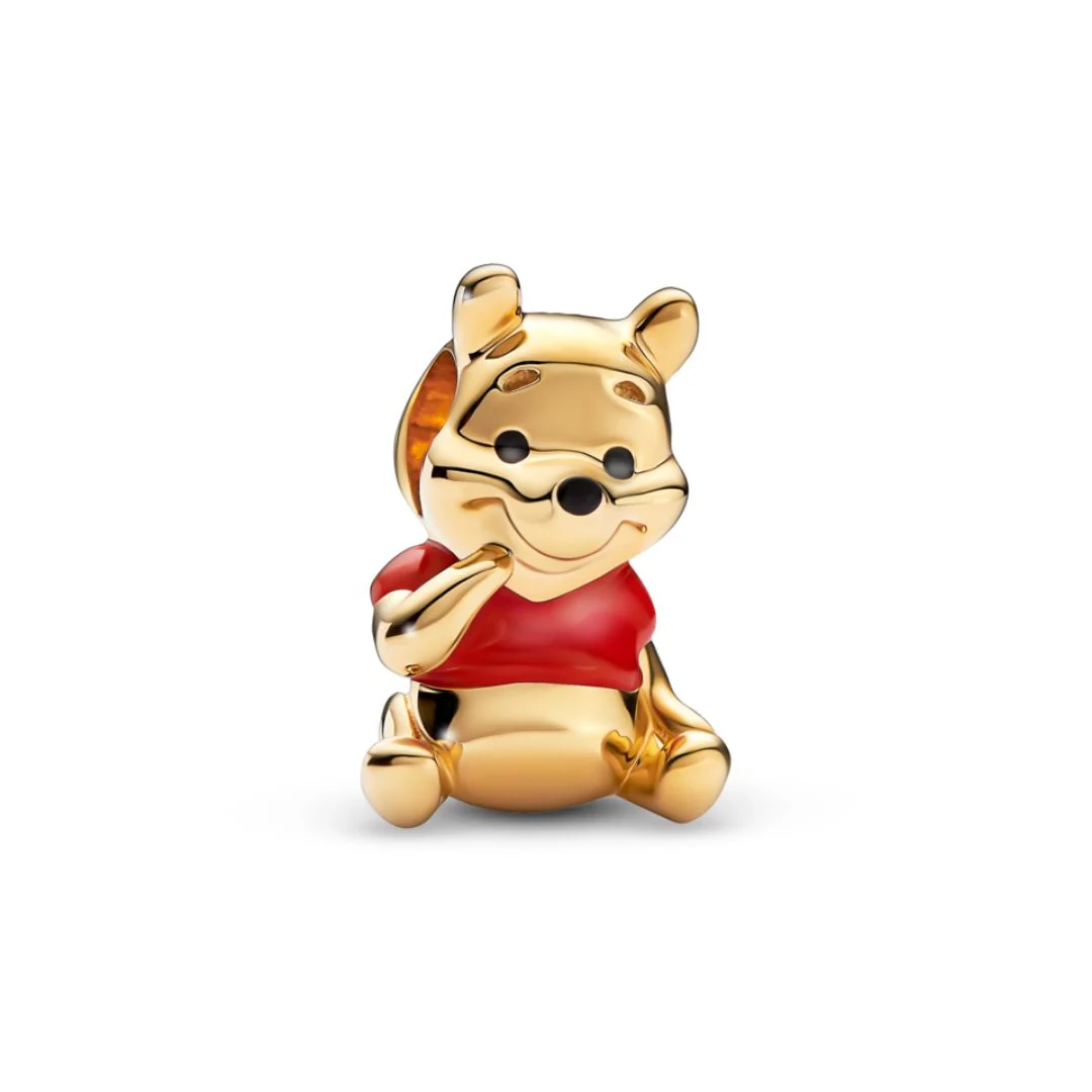 Pandora Moments Disney Winnie the Pooh Bear hela, keltakullattu, 762212C01