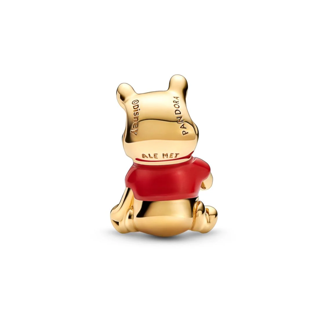 Pandora Moments Disney Winnie the Pooh Bear hela, keltakullattu, 762212C01 - Image 2