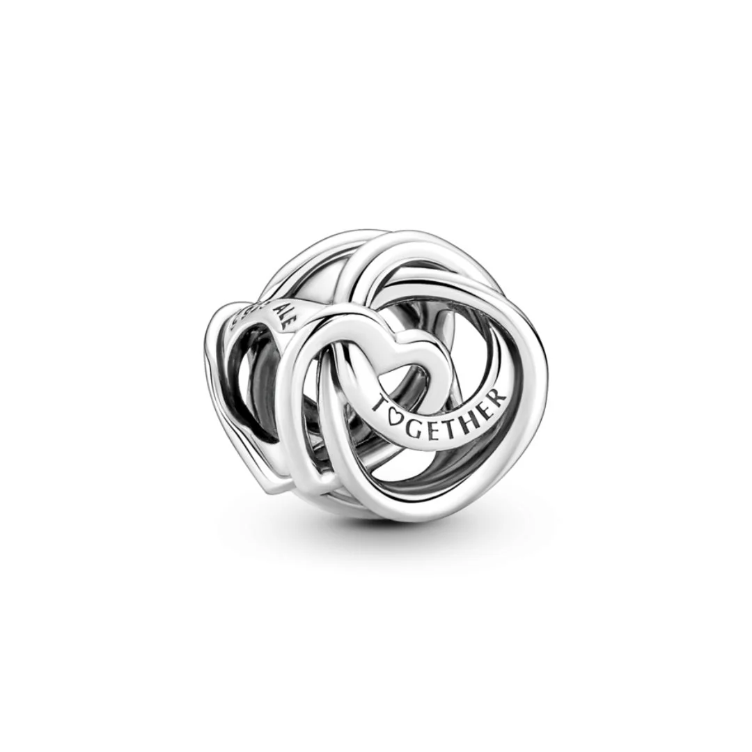 Pandora Moments Family Always Encircled Heart hela, hopea, 791507C00