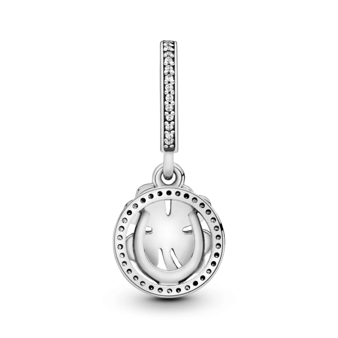 Pandora Moments Good Luck Charms hela, hopea, 792089CZ - Image 3