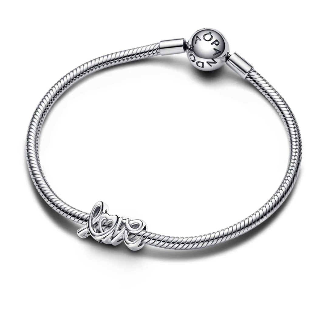 Pandora Moments Handwritten Love hela, hopea, 793055C00 - Image 2