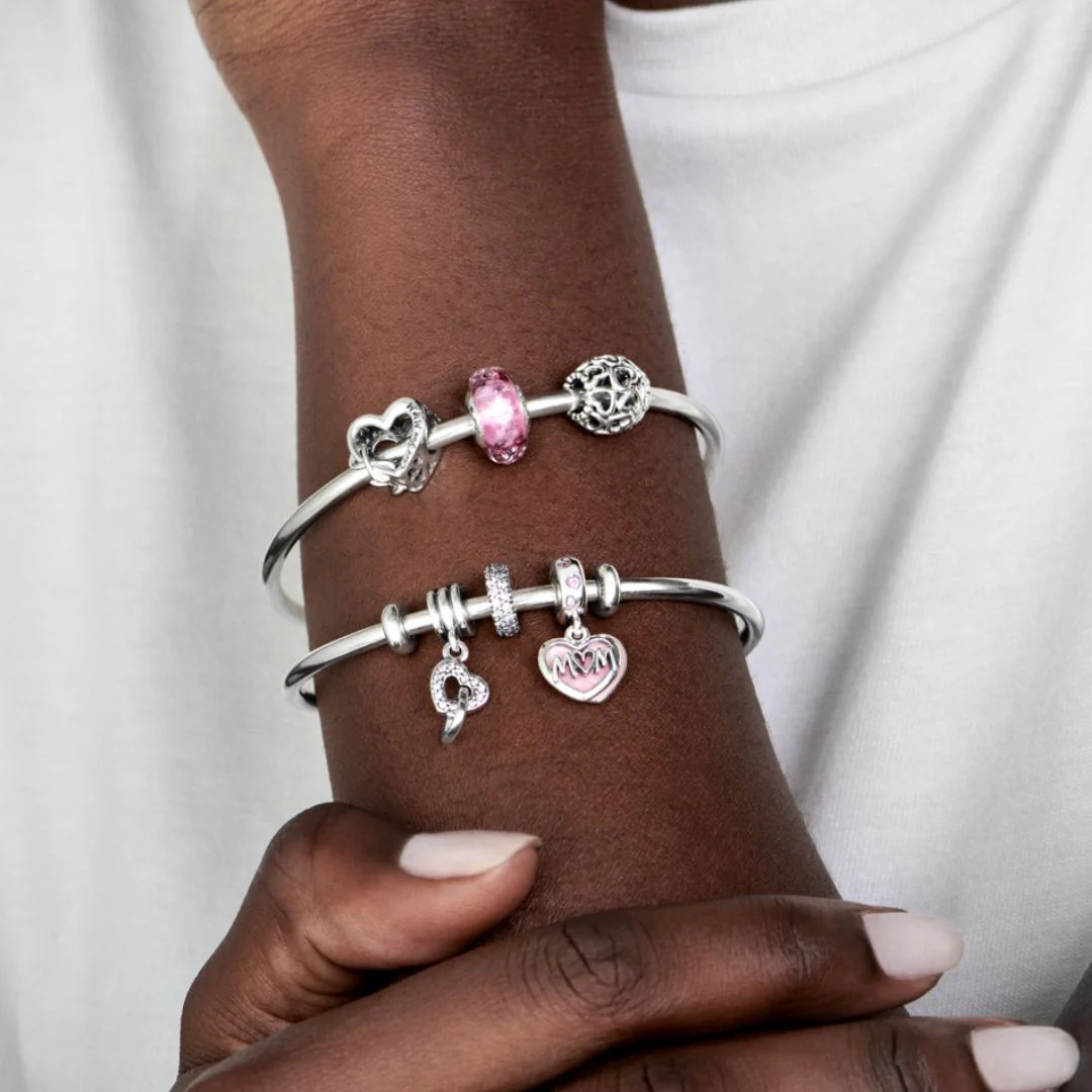 Pandora Moments Hearts All Over hela, hopea, 790964 - Image 2
