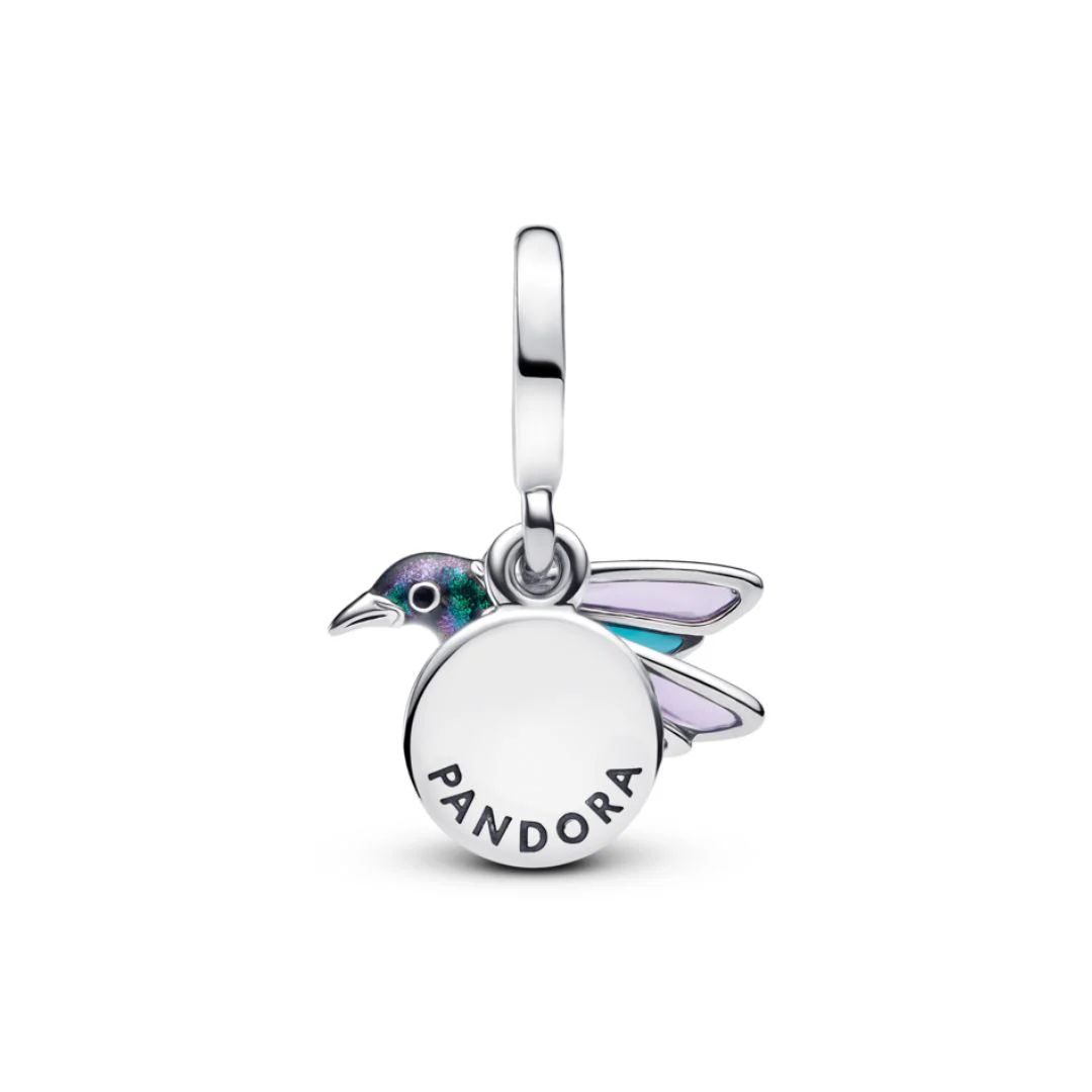 Pandora Moments Hummingbird Double hela, hopea, 793746C01 - Image 3