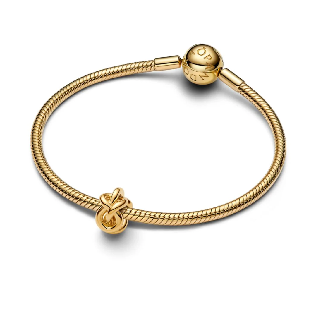 Pandora Moments Infinity Knot hela, keltakullattu, 763755C00 - Image 2