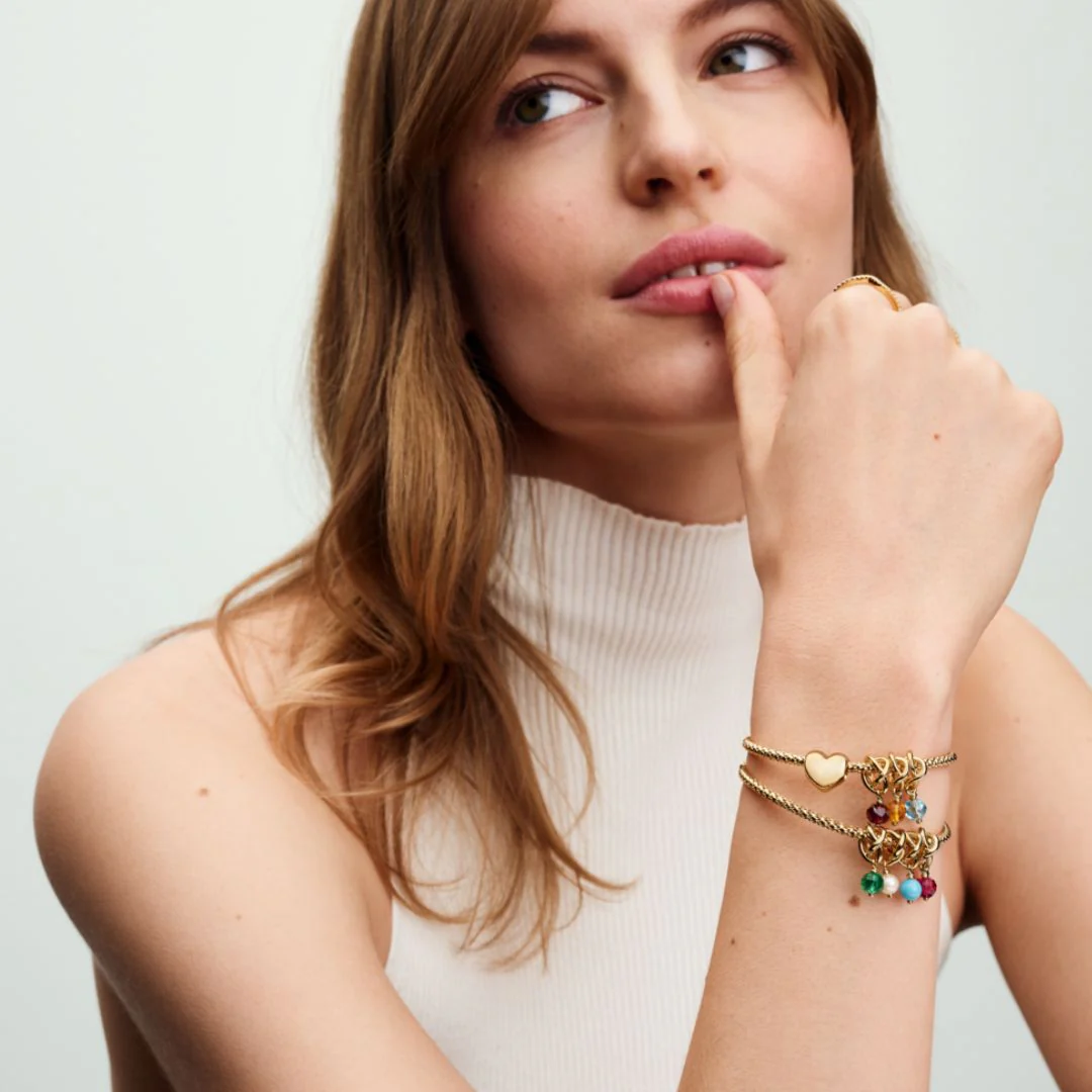 Pandora Moments June Treated Freshwater Cultured Pearl Eternity Circle hela, keltakullattu, 763462C06 - Image 4