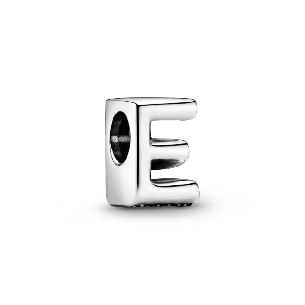 Pandora Moments Letter kirjainhelat A-Z, hopeaa - Image 13