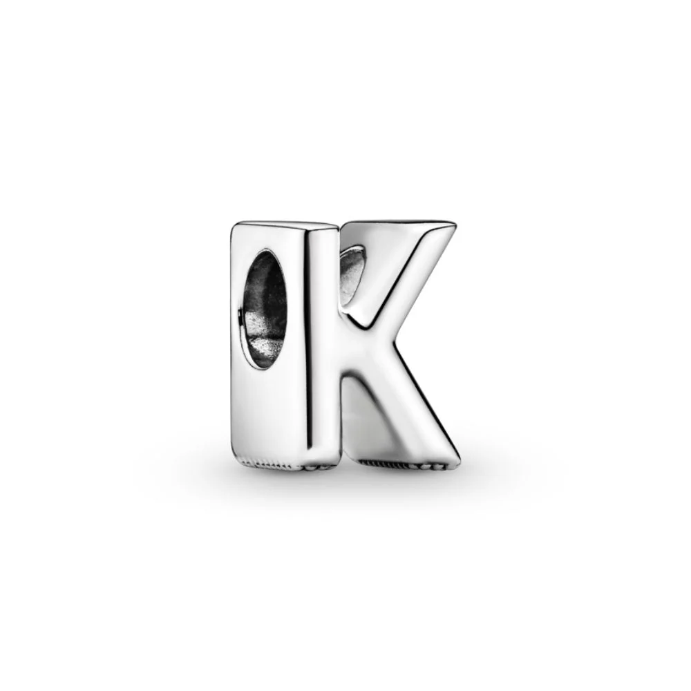 Pandora Moments Letter kirjainhelat A-Z, hopeaa - Image 19