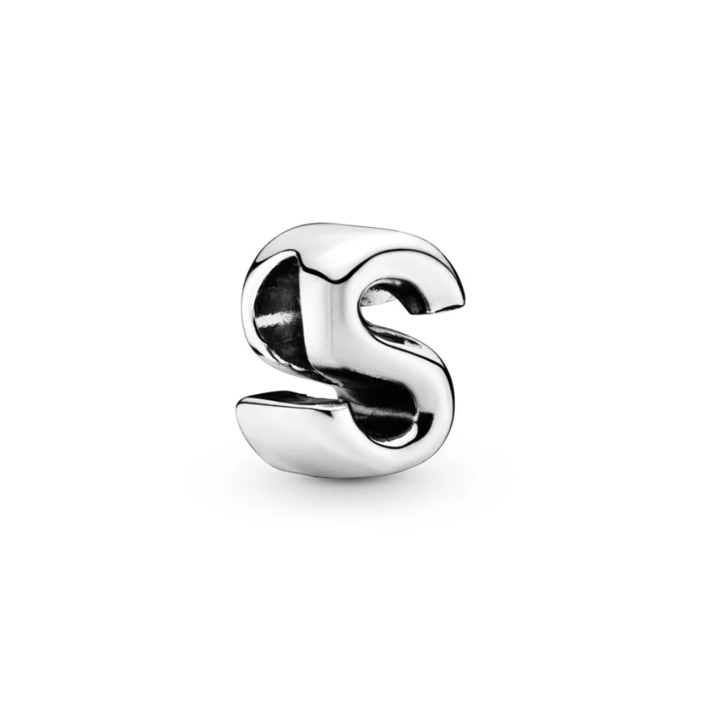 Pandora Moments Letter kirjainhelat A-Z, hopeaa - Image 27