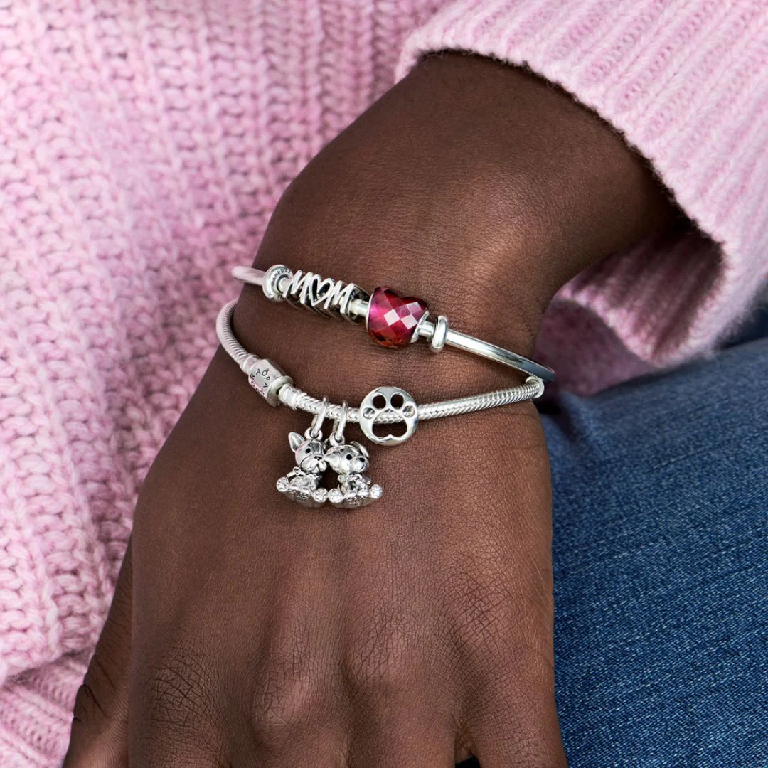 Pandora Moments Openwork Paw Print hela, hopea, 798869C00 - Image 5
