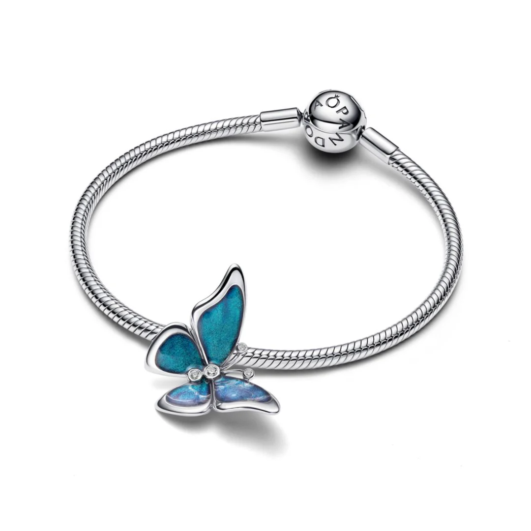 Pandora Moments Oversized Butterfly hela, hopea, 793747C01 - Image 3