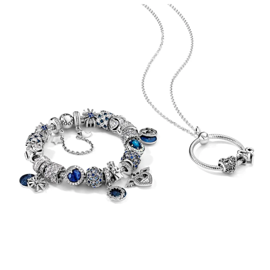 Pandora Moments Pave lukkopala, hopea, 798422C01 - Image 5