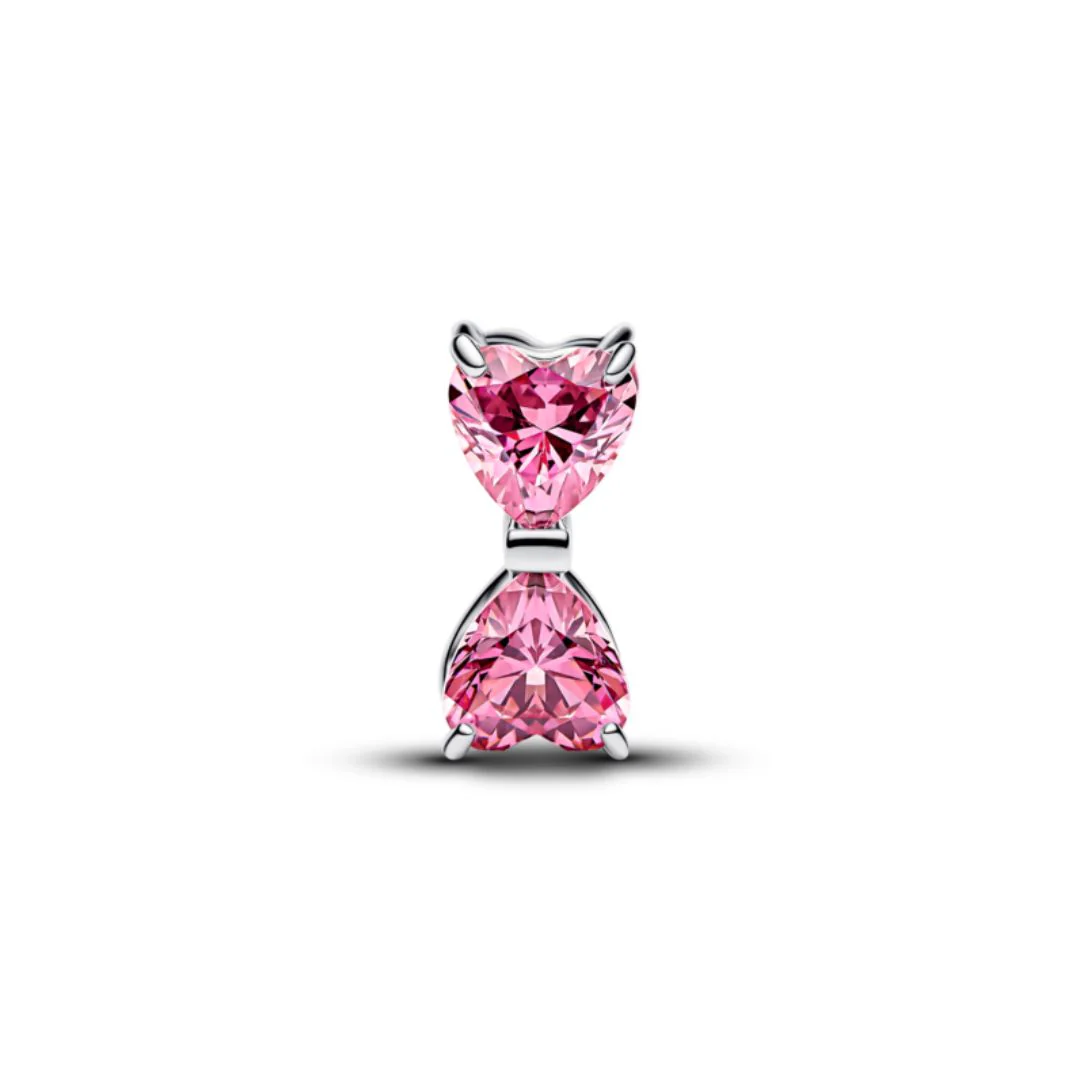 Pandora Moments Pink Bow hela, hopea, 794253C01 - Image 2