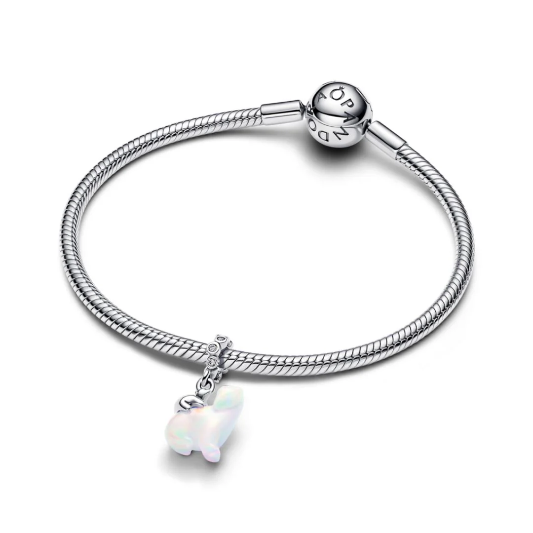 Pandora Moments Polar Bear Mother & Cub hela, hopea, 794243C01 - Image 3