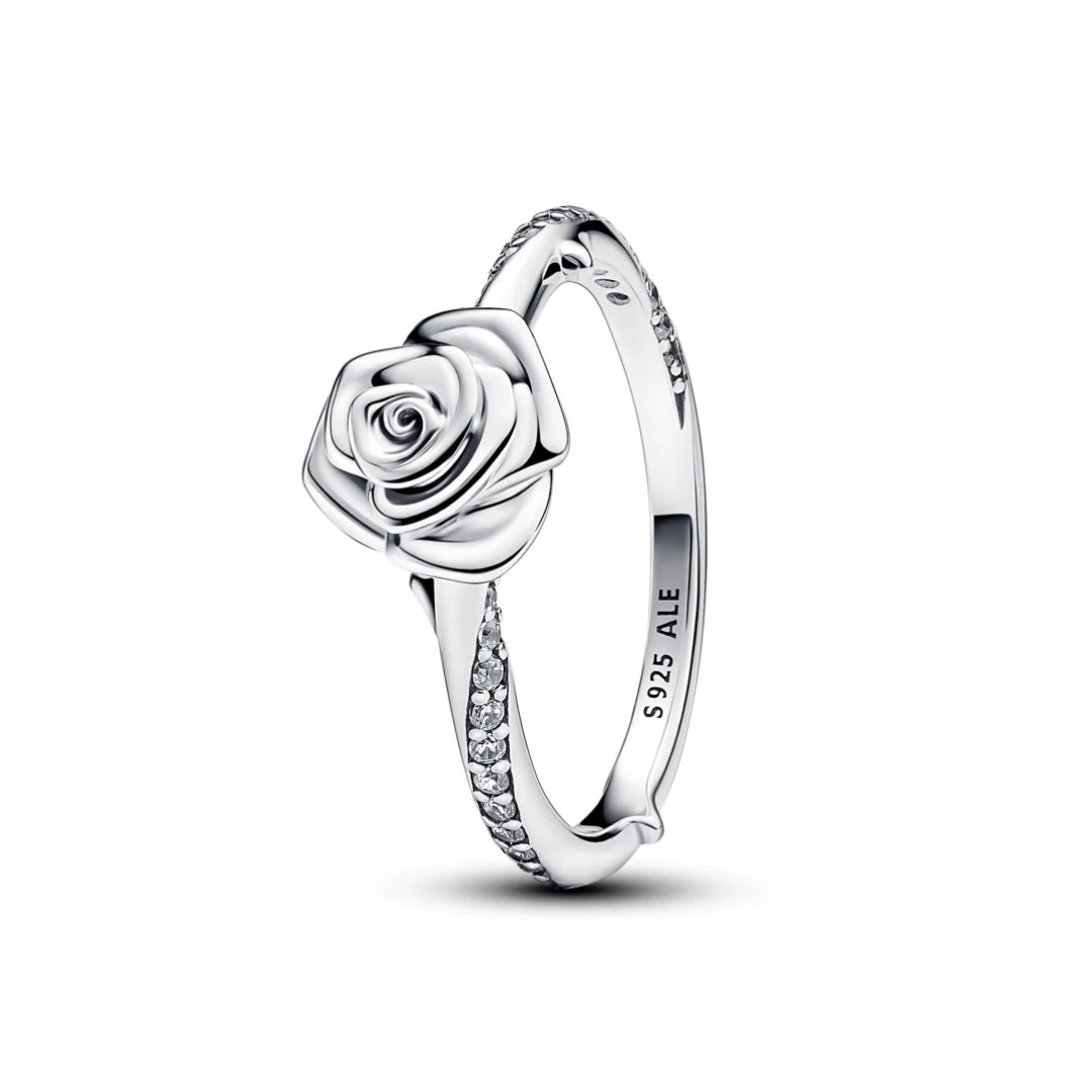 Pandora Moments Rose in Bloom sormus, hopea, 193215C01