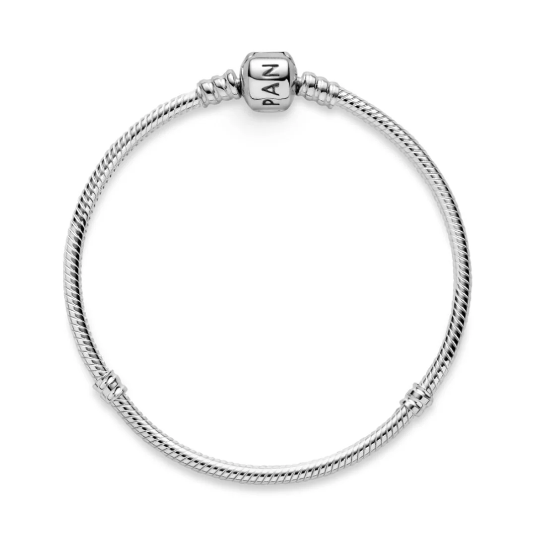 Pandora Moments Silver Clasp rannekoru, hopea, 590702HV - Image 4