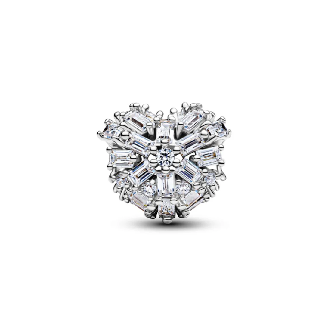Pandora Moments Sparkling Heart hela, hopea, 794240C01 - Image 2