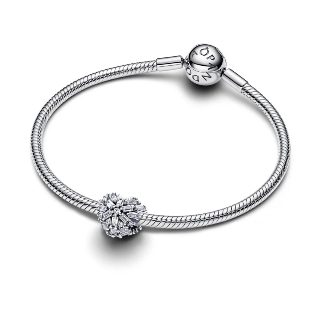 Pandora Moments Sparkling Heart hela, hopea, 794240C01 - Image 3