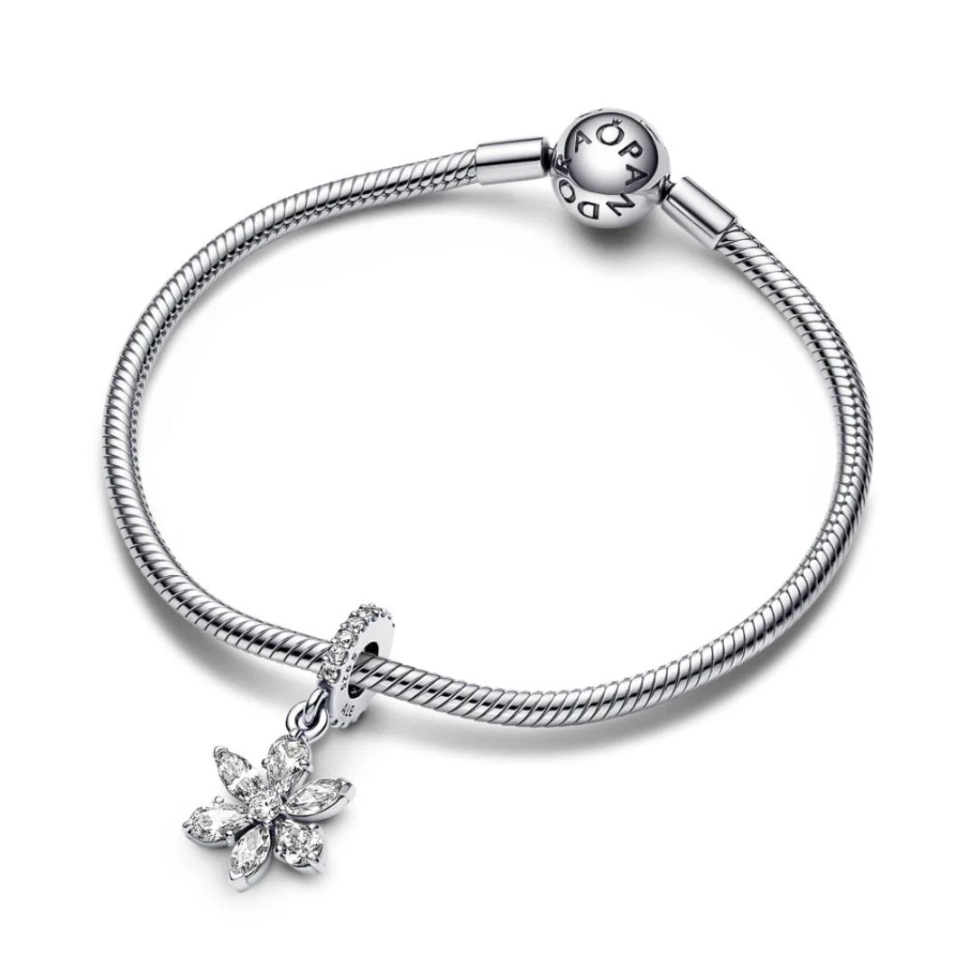Pandora Moments Sparkling Herbarium Cluster hela, hopea, 792382C01 - Image 3